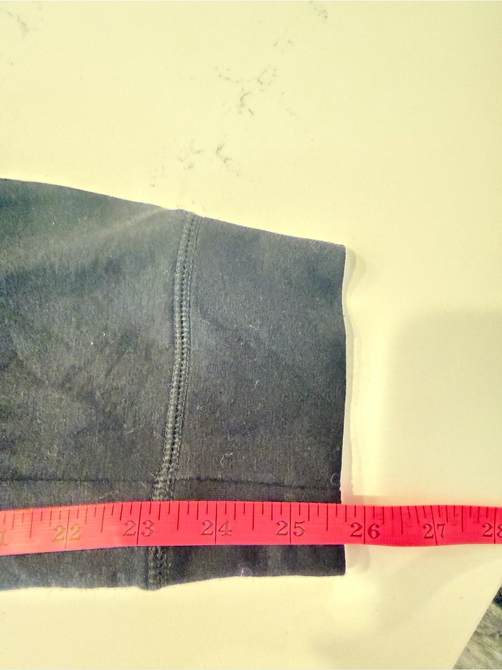 Old Navy Black Fold-Over Waist Ponte Joggers - Picture 6 of 7